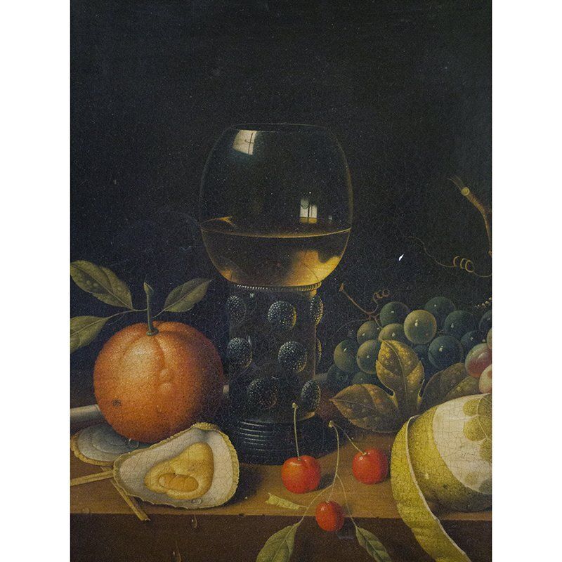 After Pieter Claesz, Still Life, 1600s, Oil On Canvas photo furniture