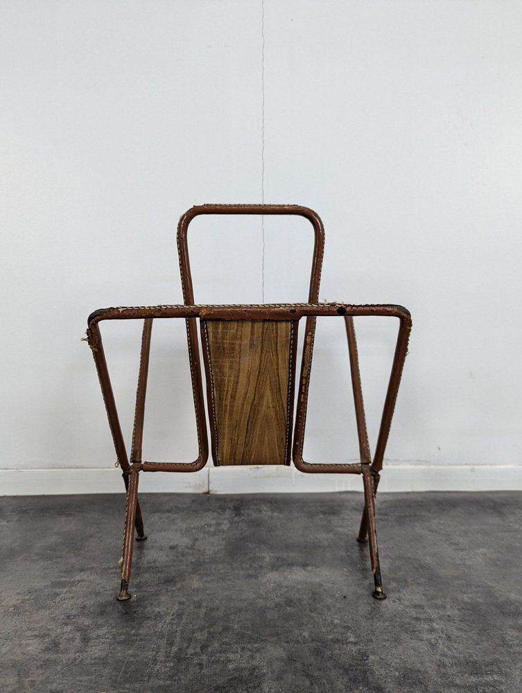 Porte Revue Rack By Jacques Adnet photo for sale