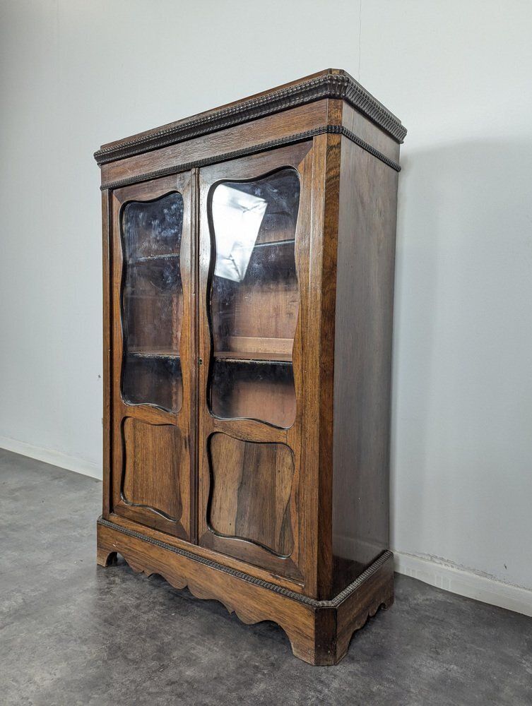 Antique Napoleon III Library In Wood photo furniture