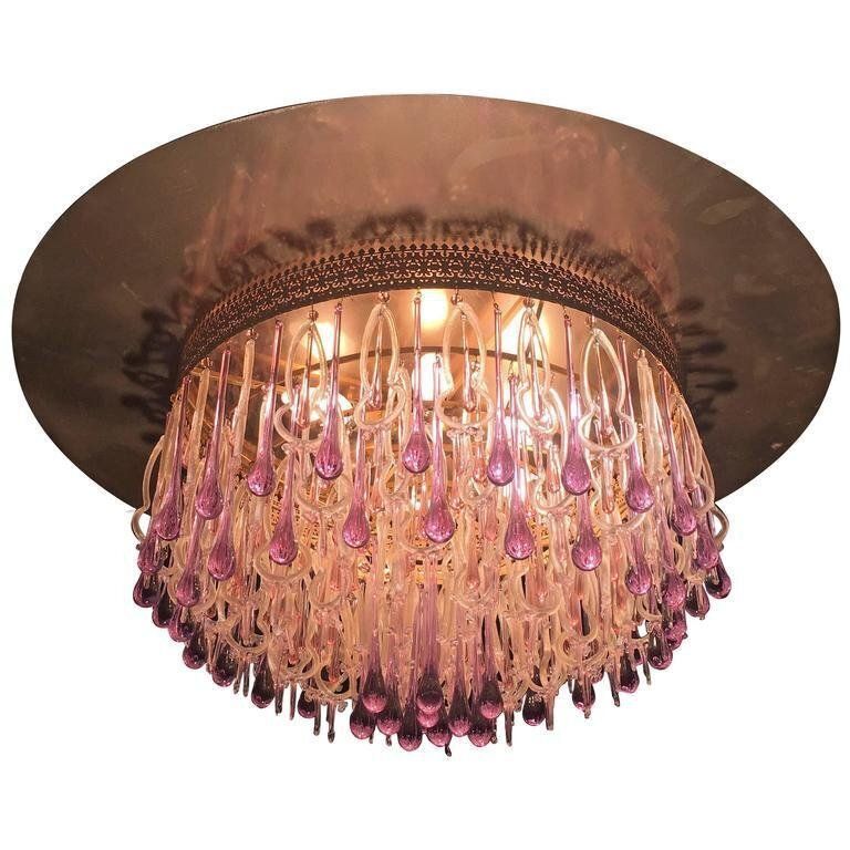Chandelier By Barovier & Toso, 1960s