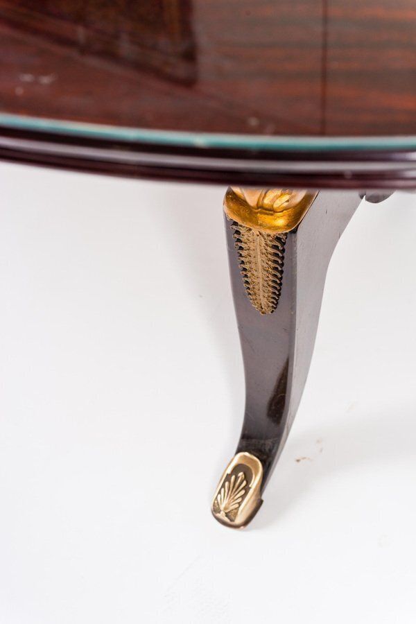 photo furniture Italian Mahogany Table In The Style Of Paolo Buffa, 1950s