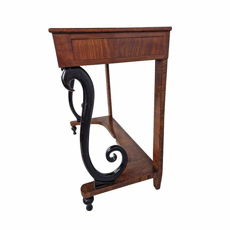 Lacquered Wooden Consoles, Set Of 2 photo Furniture