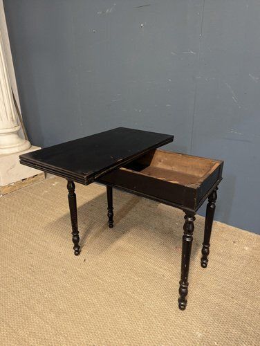 Vintage Black Games Table photo for sale