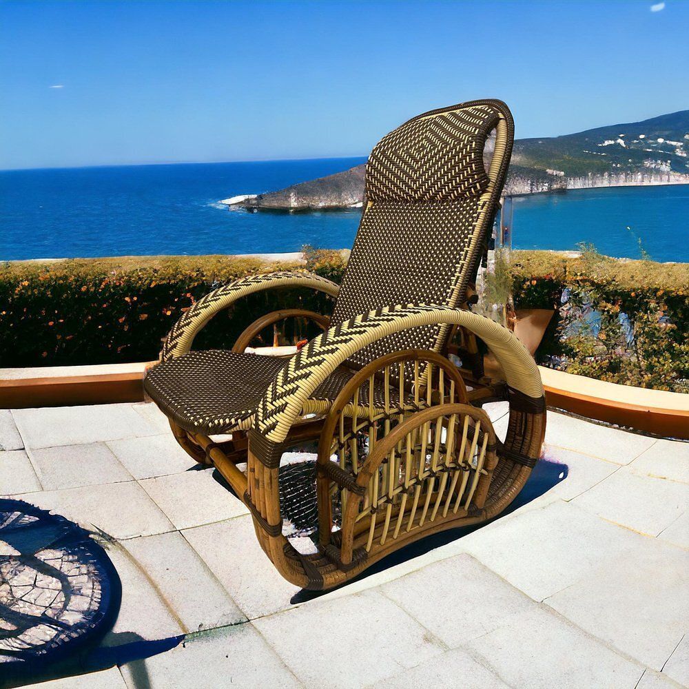 Mid Century Adjustable Lounge Chair Attributed To Paul Frankl, 1950s photo Furniture