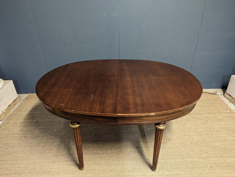 Louis XVI Style Mahogany Veneer Table photo furniture