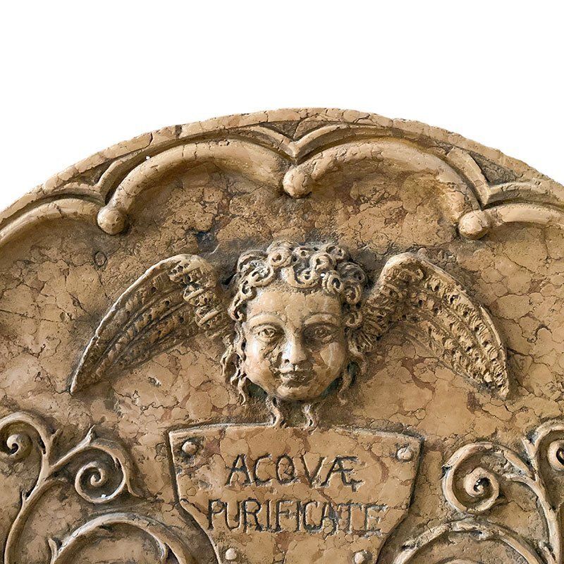 Wall Fountain With Putto, 1980s photo furniture