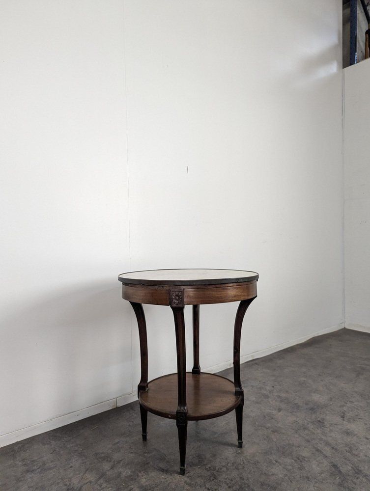 Louis XVI Style Mahogany Bouillotte Or Pedestal Table photo furniture