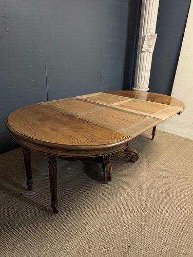 Walnut Pedestal Table With Extensions photo 752.0