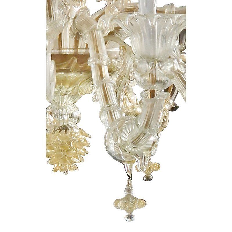 Rezzonico Chandelier In Murano Glass, 1950s photo 11411.0