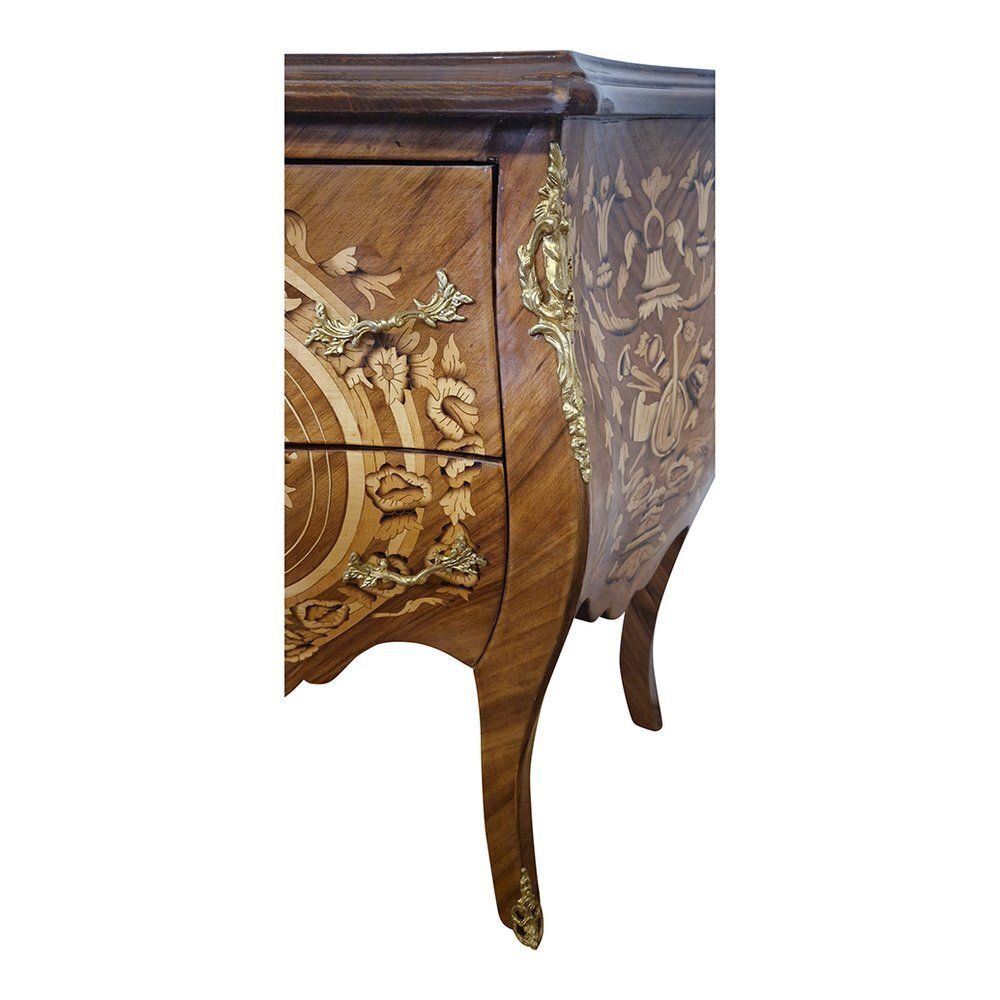 photo for sale Louis XV Style Bedside Table With Two Drawers, France, 1890s
