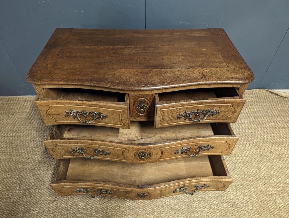 Louis XIV Dresser In Oak photo for sale