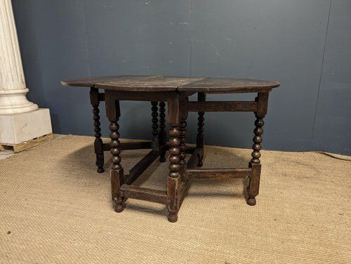 19th Century Gateleg Table With Reel Feet photo furniture