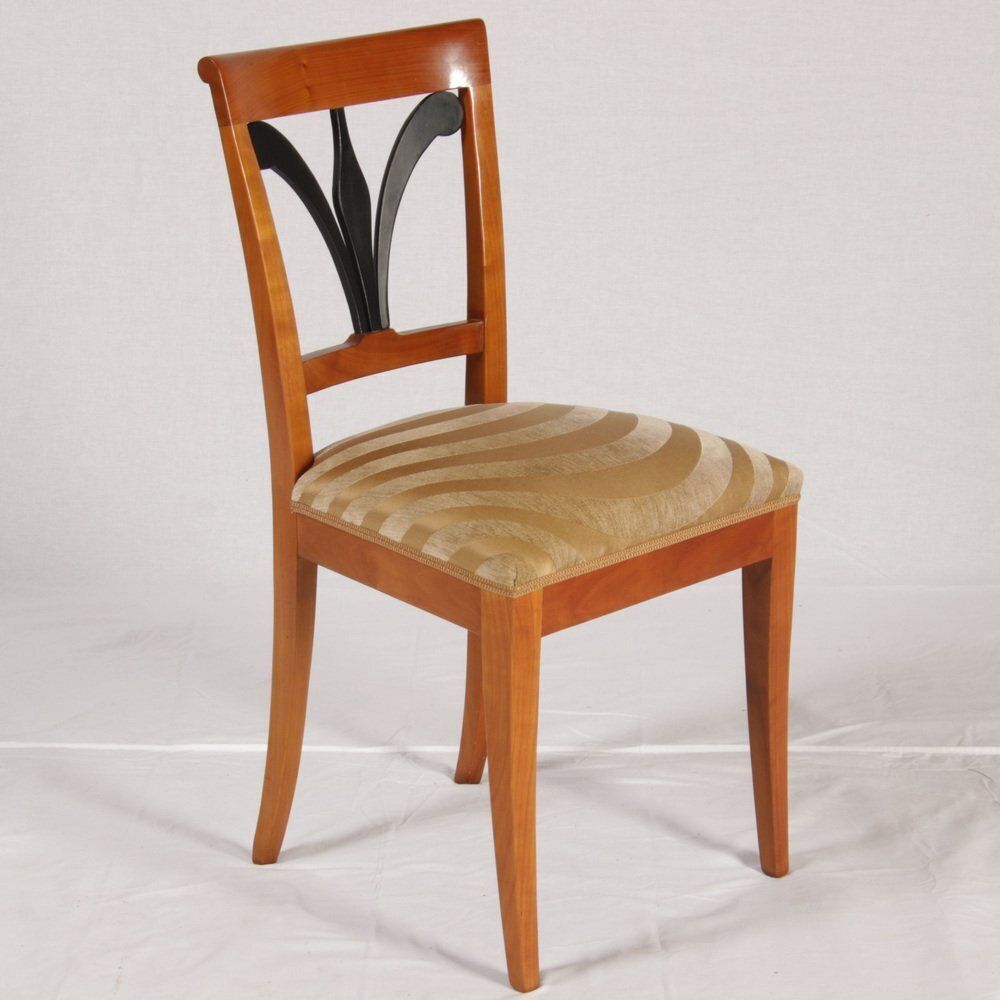 photo buy Biedermeier Chairs In Cherrywood, 1920, Set Of 8