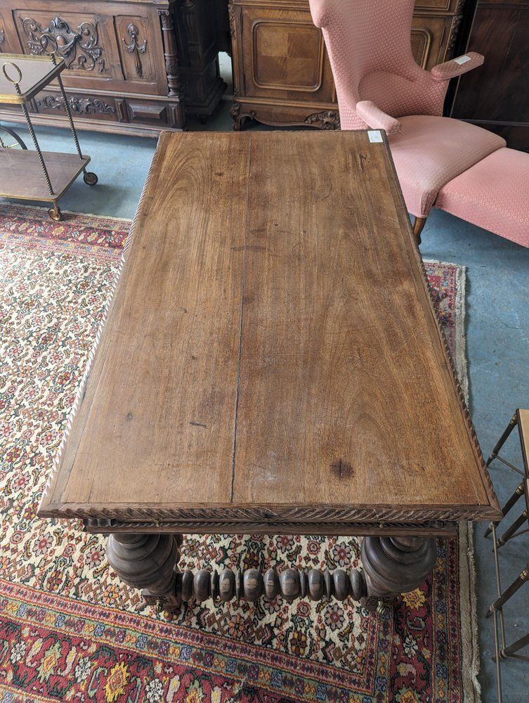 photo for sale Portuguese Rosewood Coffee Table, 19th Century