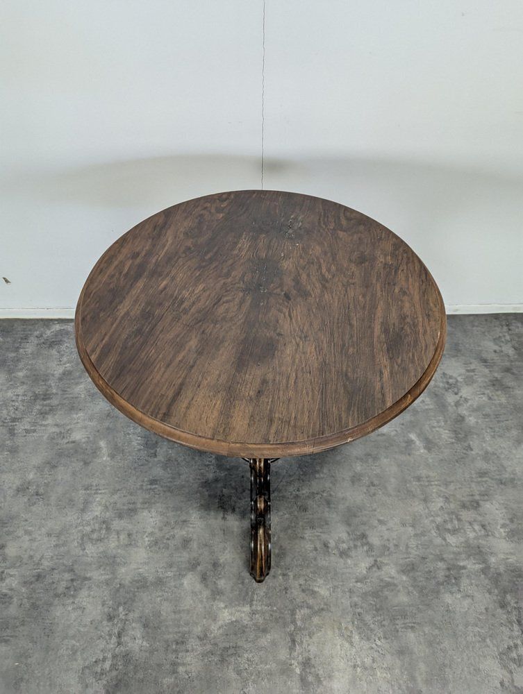 Pedestal Table In Wood photo furniture