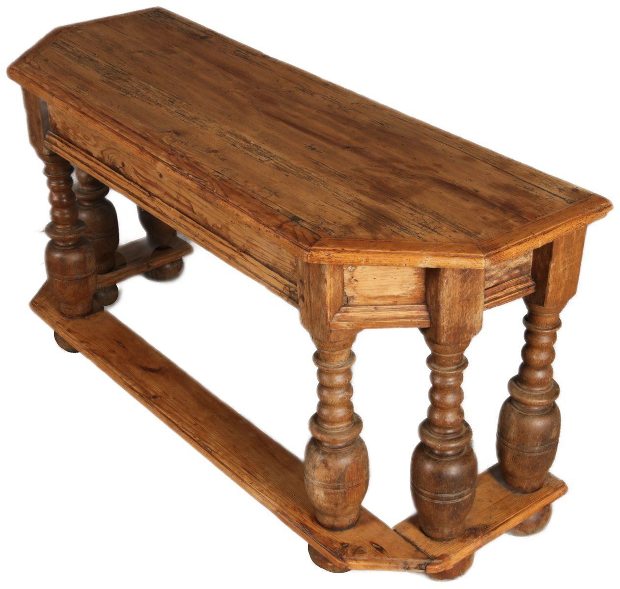 Antique Softwood Side Table And Flower Stand
16th 17th Century, 1600 photo for sale