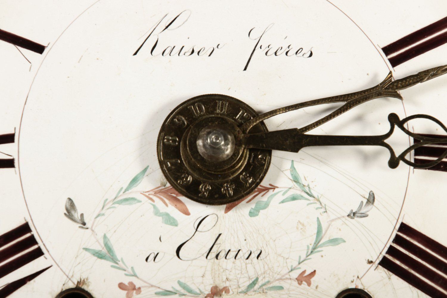 photo vinterior Antique French Louis Seize Grandfather Clock, 1780
