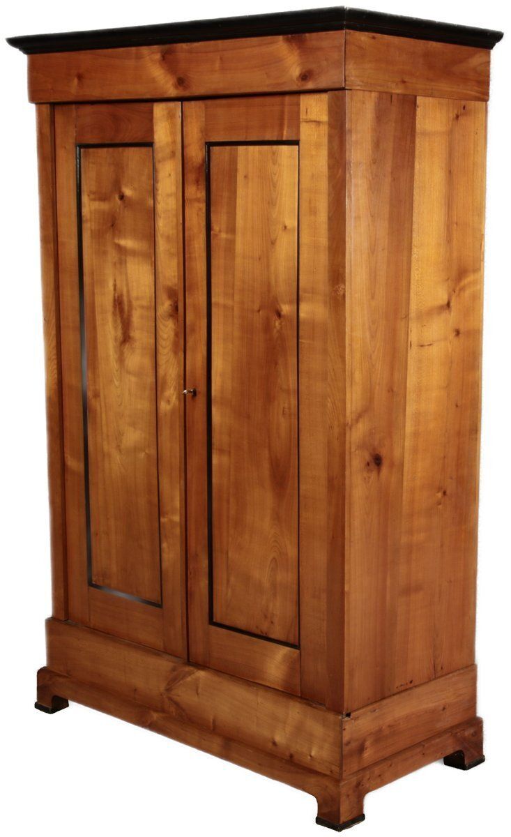 Antique Wardrobe In Cherry, 1830 photo for sale