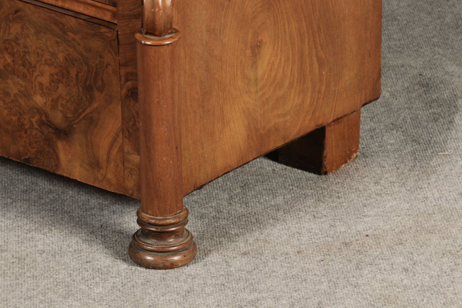 photo vinterior Antique Louis Phillipe Secretary In Walnut, 1860