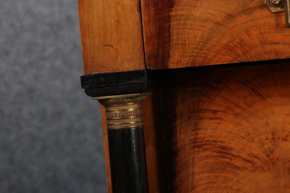 Antique Empire Chest Of Drawers In Walnut, 1830 photo vintage