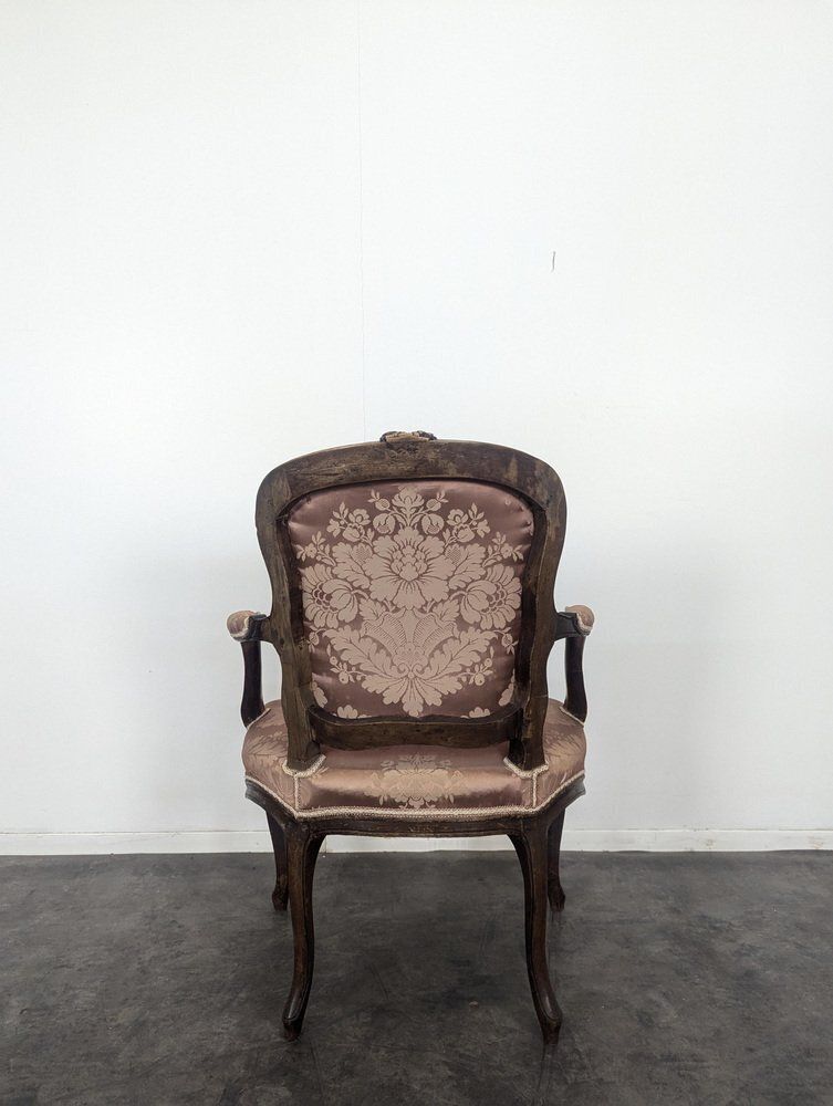 Louis XV Oak Armchairs, Set Of 2 photo Furniture