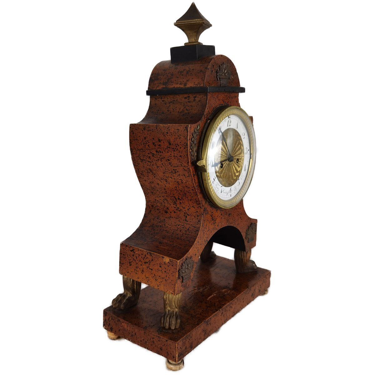 Biedermeier Clock By Franz Hochhoffer, Vienna, Austria, 1820s photo furniture