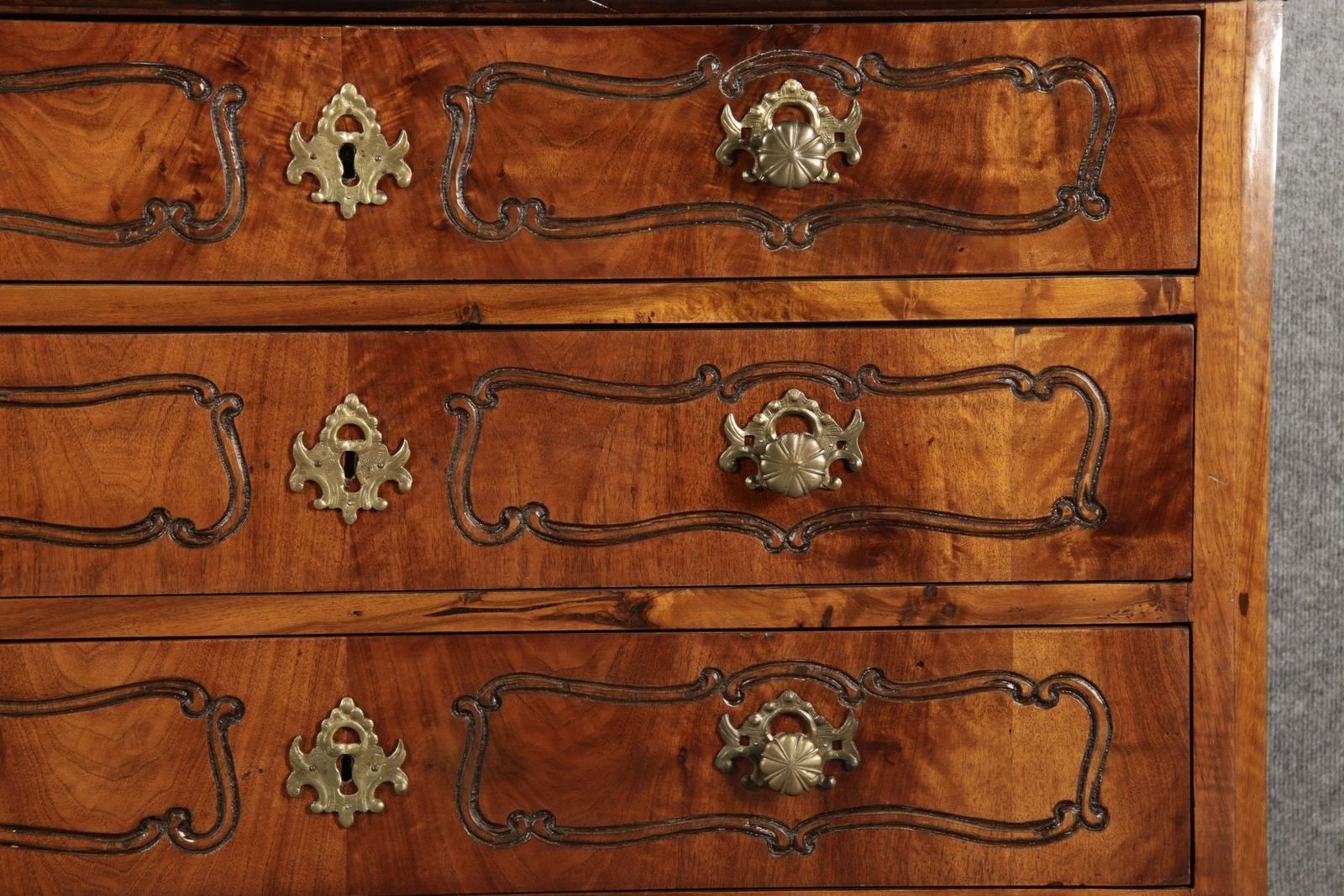 photo buy 18th Century Baroque Chest Of Drawers In Walnut, 1750s