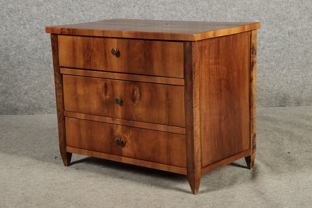 Small Model Biedermeier Chest Of Drawers, 1820s photo vintage