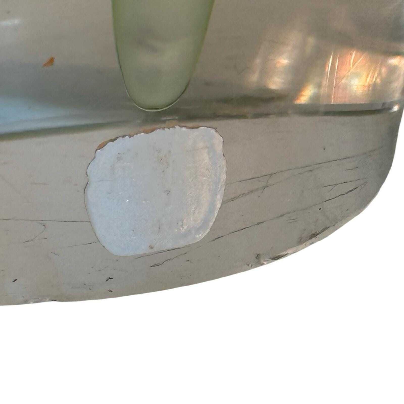 Paul Kedelv For Flygsfors Glass Art Sculpture Solid Glass, Signed Sweden, Ca. 1950 Vase Model 'Coquille' photo vinterior