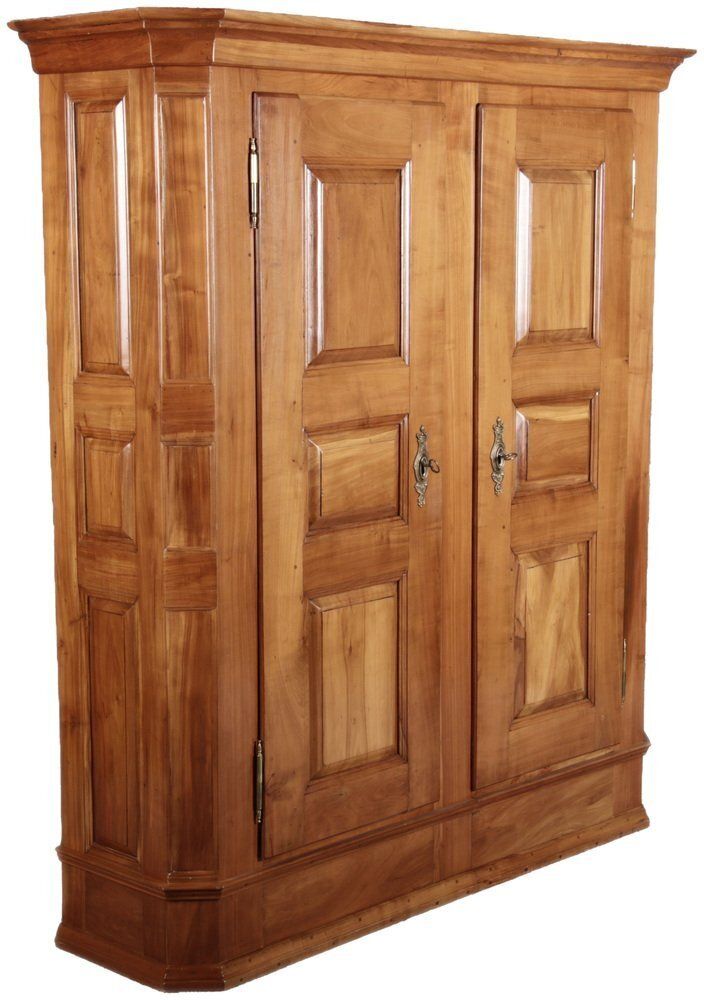 Antique Biedermeier Cabinet In Cherry, 1800s photo furniture