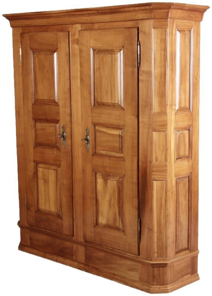 Antique Biedermeier Cabinet In Cherry, 1800s photo for sale