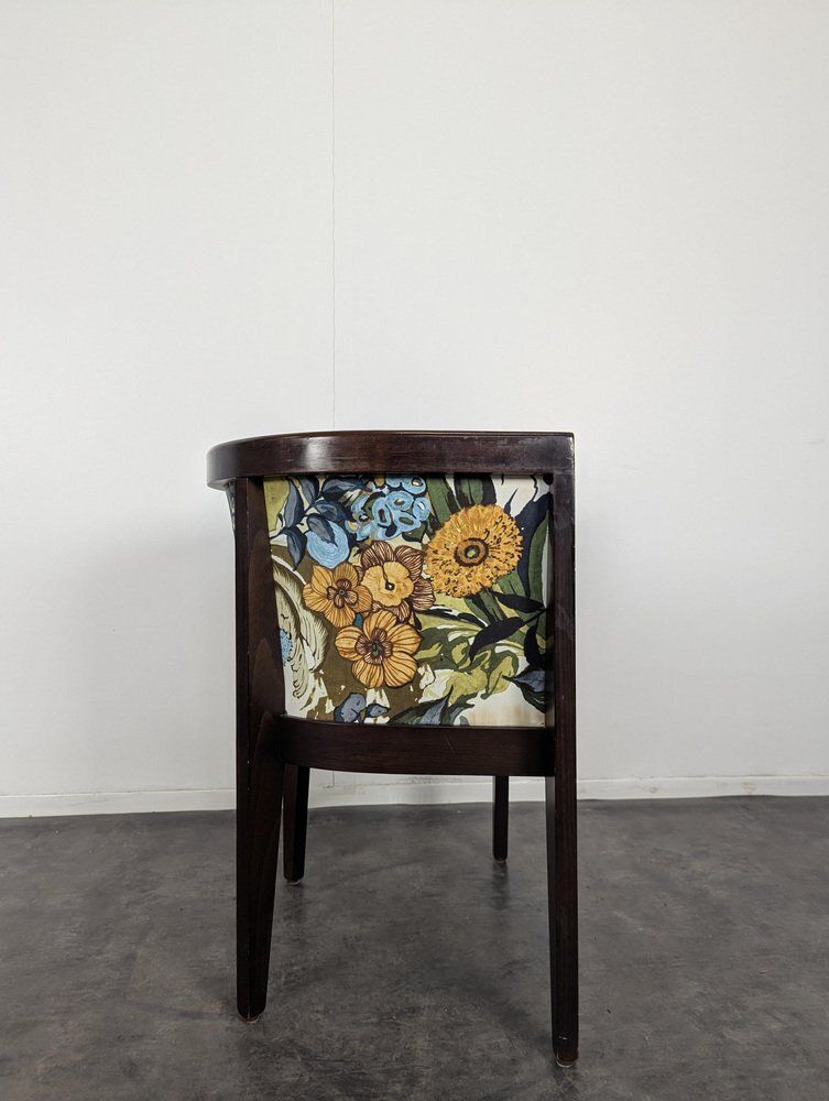 Floral Pattern Restaurant Armchair photo for sale