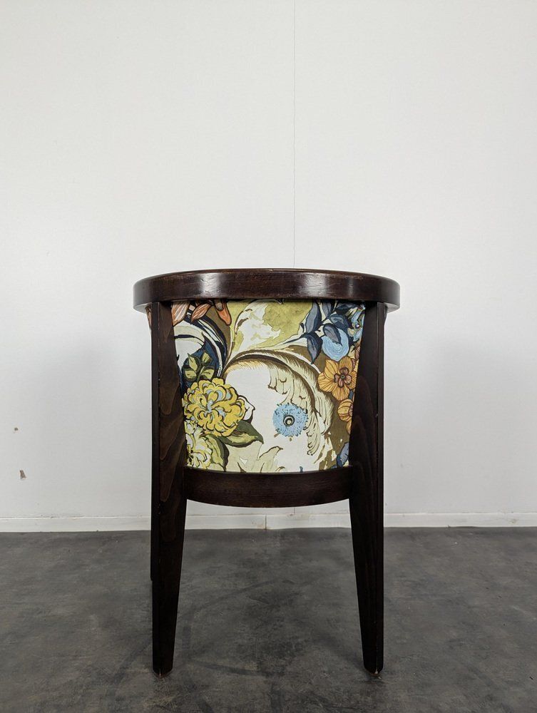 Floral Pattern Restaurant Armchair photo Furniture