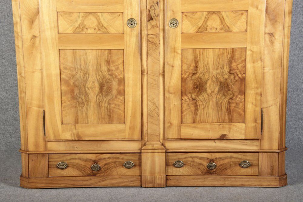 photo vinterior Antique Louis XVI Biedermeier Walnut Cabinet, 1800s