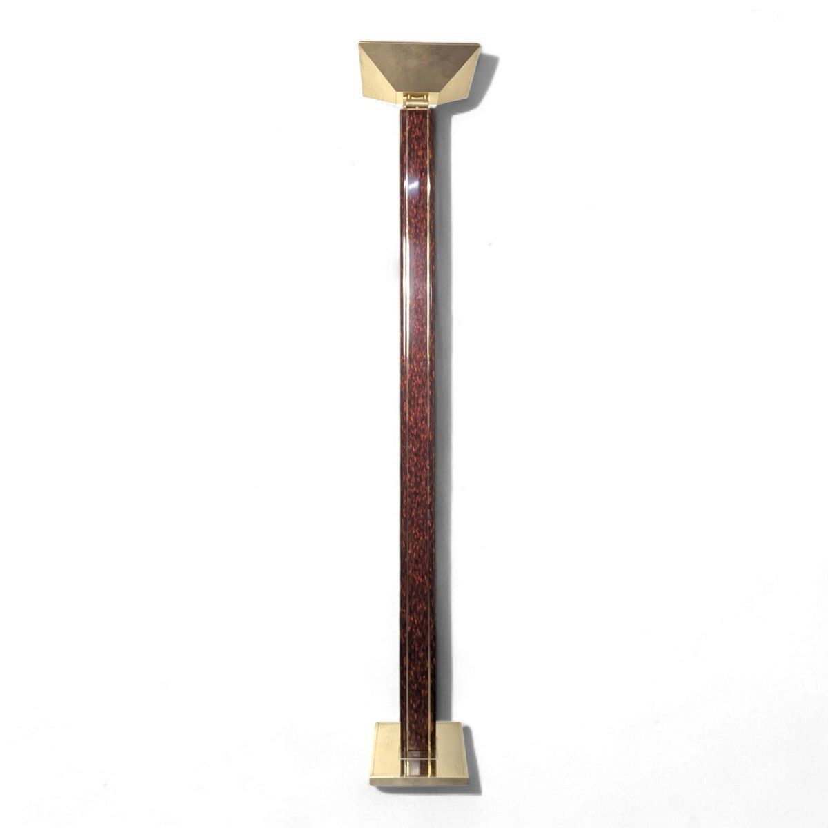 Italian Floor Lamp In Faux Tortoiseshell Style
