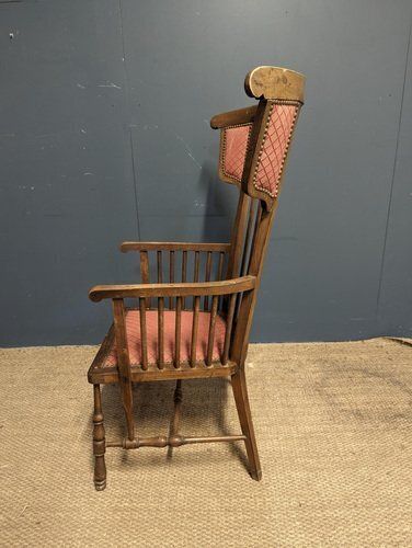 Wingback Armchair, Early 20th Century photo for sale