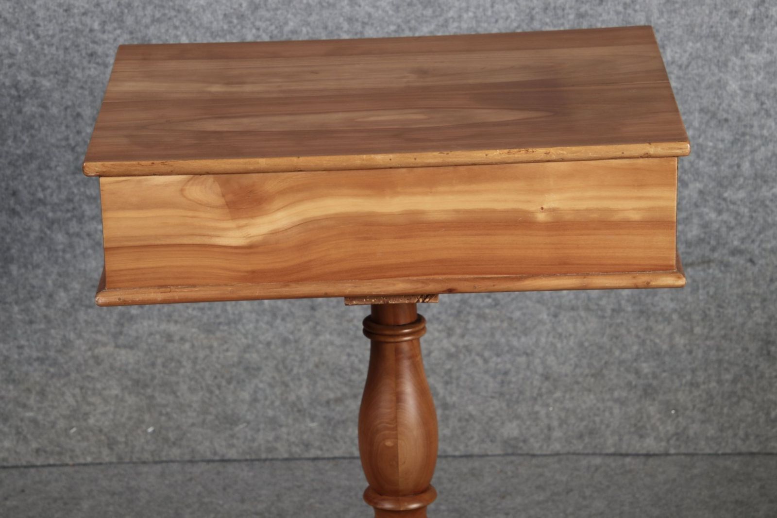 Antique 19th Century Biedermeier Sewing Table In Cherry Wood, 1840 photo buy