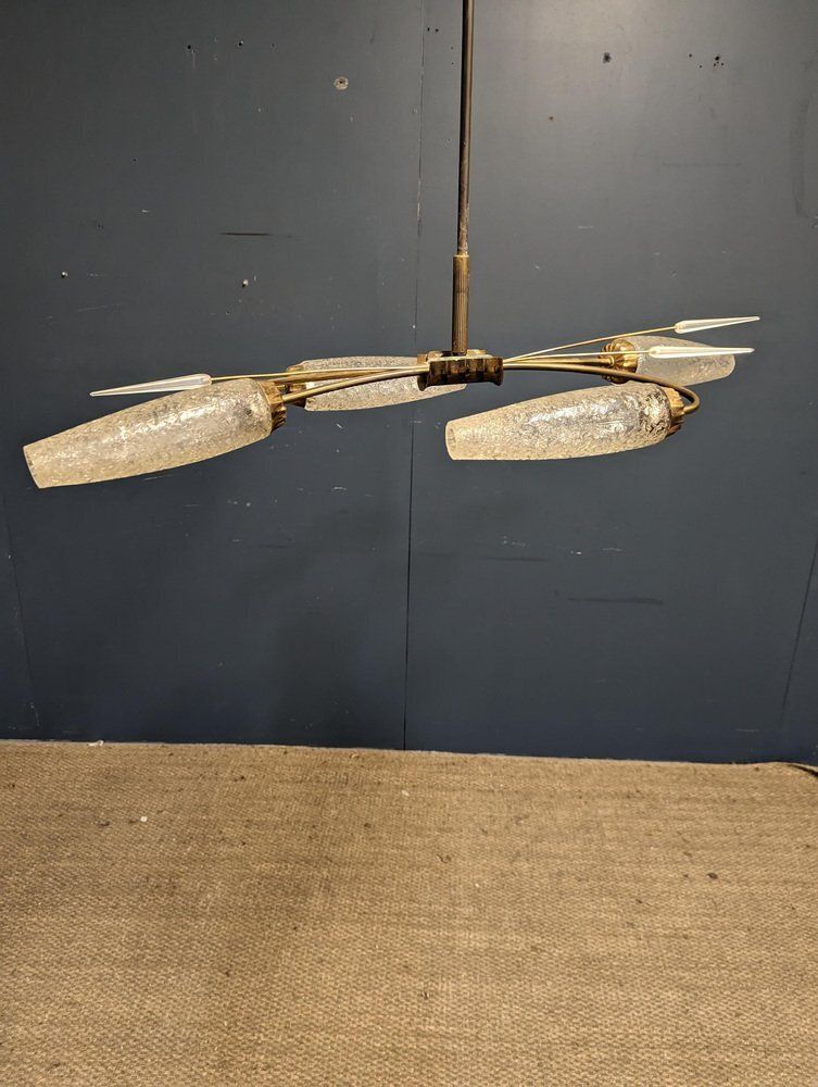 Chandelier In The Style Of Arlus, 1970s photo 353.0