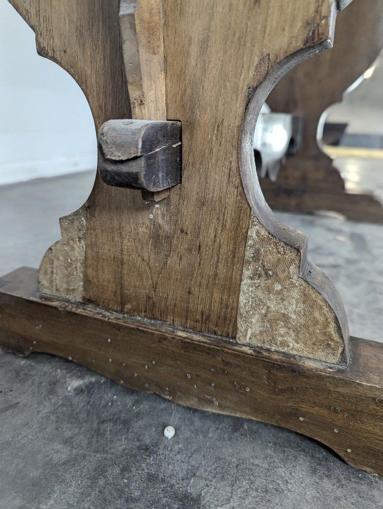 19th Century Italian Table In Marquetry photo vinterior