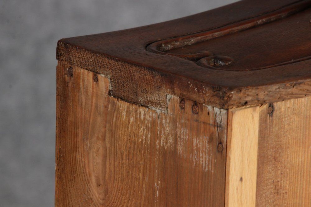 Antique Rococo Chest Of Drawers In Oak, 1800 photo 1419.0