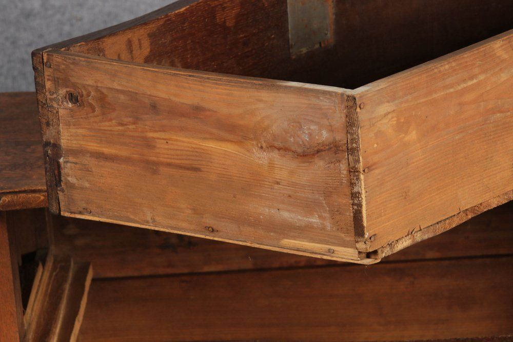Antique Rococo Chest Of Drawers In Oak, 1800 photo vinterior