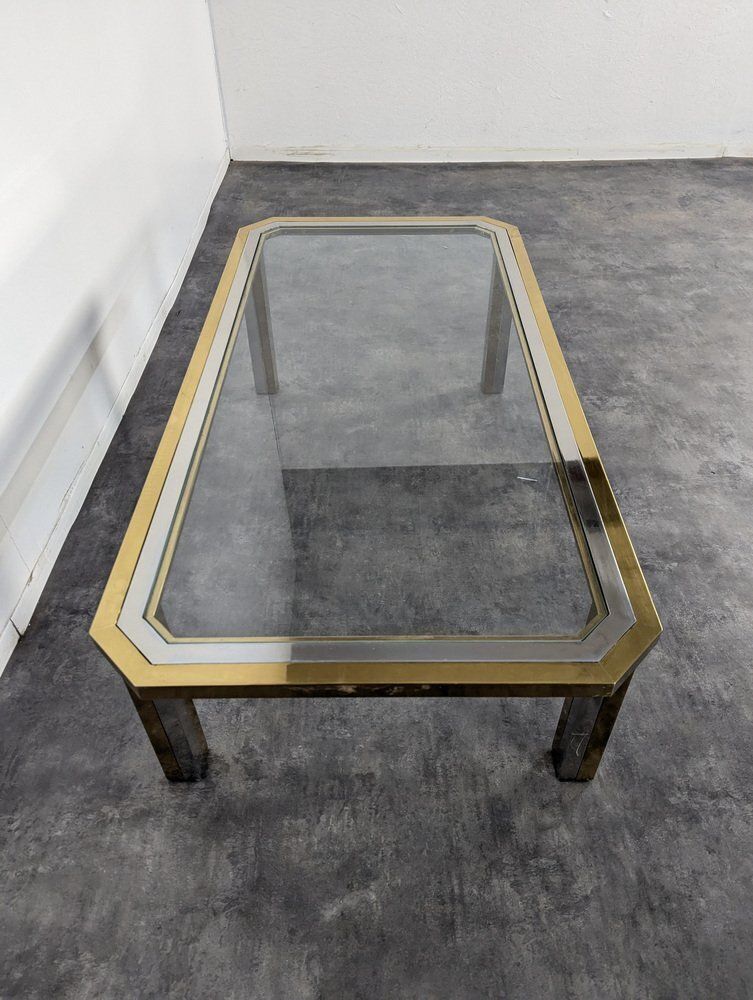 Hollywood Recency Table In Glass photo Furniture