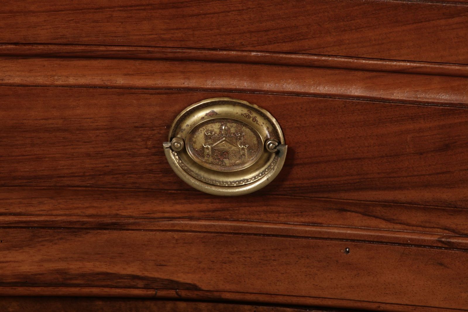 photo vinterior 18th Century Baroque Chest Of Drawers In Walnut, 1760s