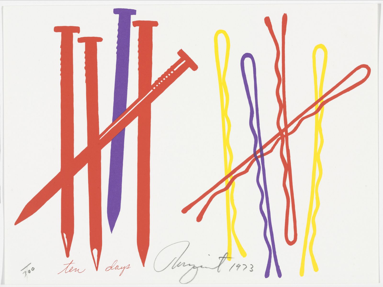 James Rosenquist Untitled From The New York Collection For Stockholm