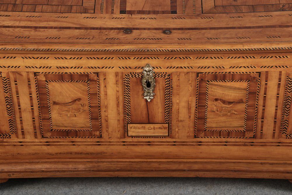 Antique Chest In Cherrywood, 1800 photo buy