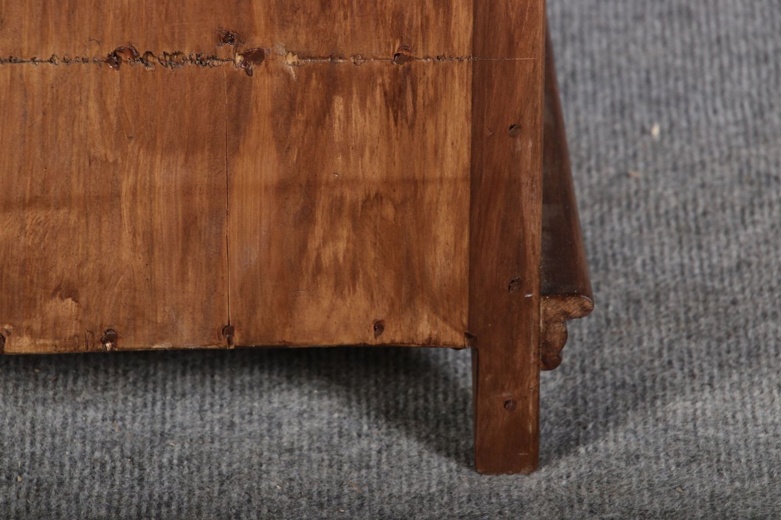 photo buy Small Antique Baroque Walnut Wall Cabinet, 1750s