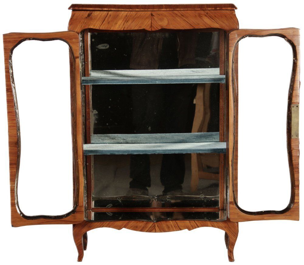 Antique French Baroque Showcase, 1850 photo Furniture