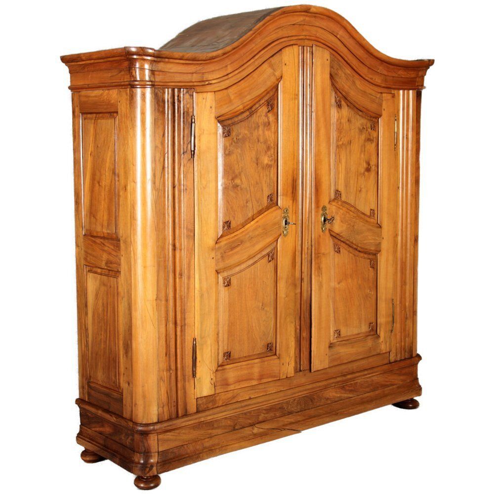 Antique Louis XVI Baroque Cabinet In Walnut, 1780s photo furniture