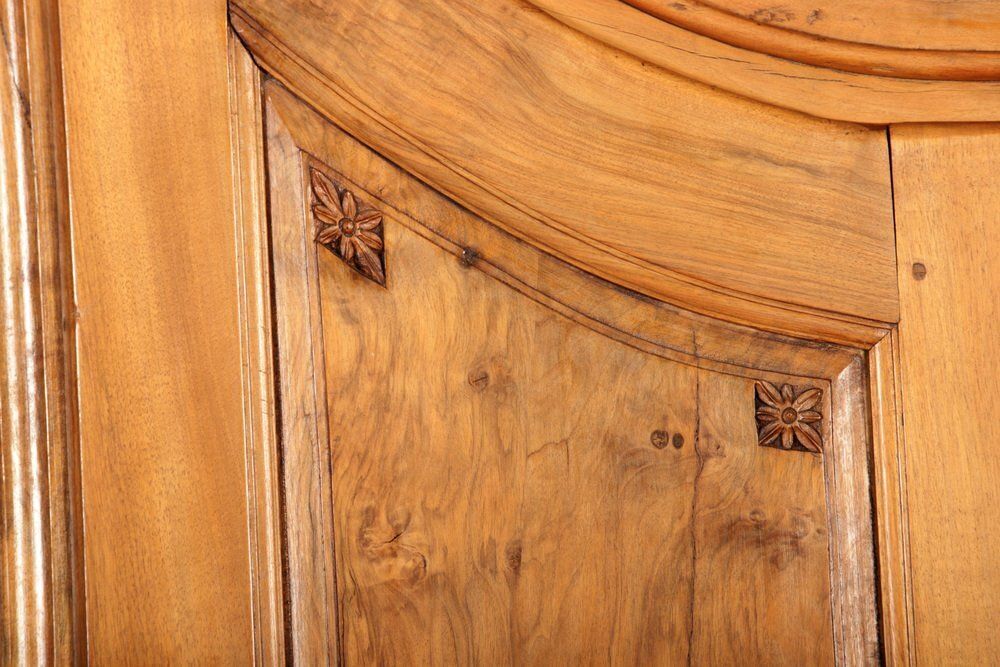 Antique Louis XVI Baroque Cabinet In Walnut, 1780s photo buy
