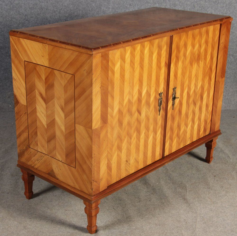 Antique Baroque Sideboard In Cherry, 1780 photo vinterior